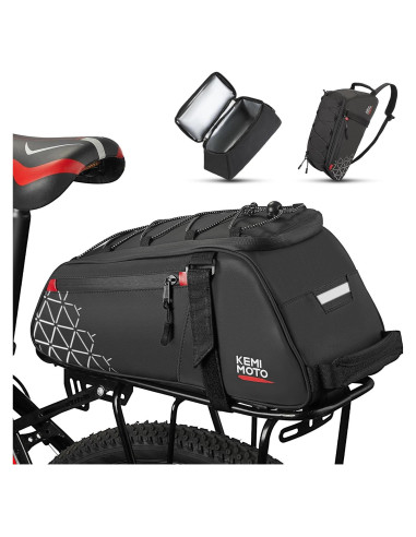 Bolsa de Bicicleta KEMIMOTO 8L con Bolsa Térmica 6L Resistente