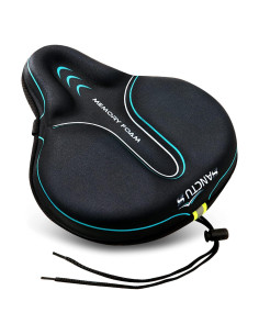 Funda de Asiento de Bicicleta Sanctus Grande Azul Impermeable