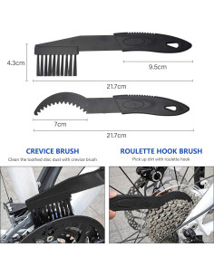 Kit de Limpieza de Cadena de Bicicleta YIMAX 300ml + 100ml 2