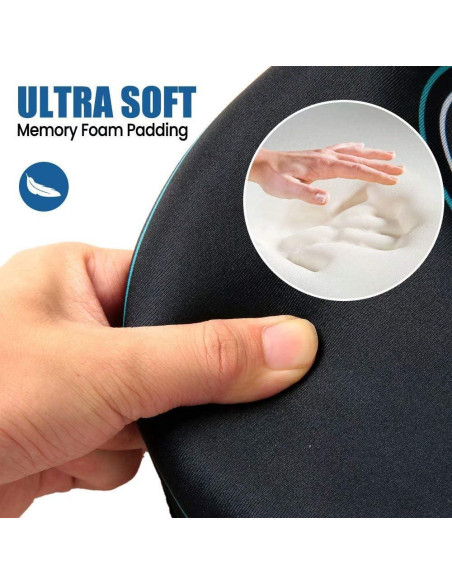 Funda de Asiento de Bicicleta Sanctus Grande Azul Impermeable