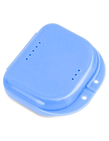 Caja de Retenedor Ortodóntico Annhua con Ventilación - 8x7x2.5 cm