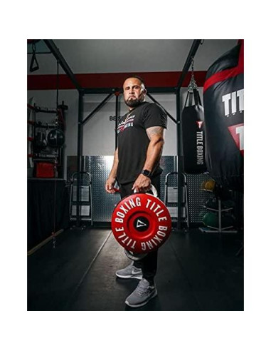 Escudo de Golpeo TITLE Boxing de Cuero 40.64 cm para Adultos