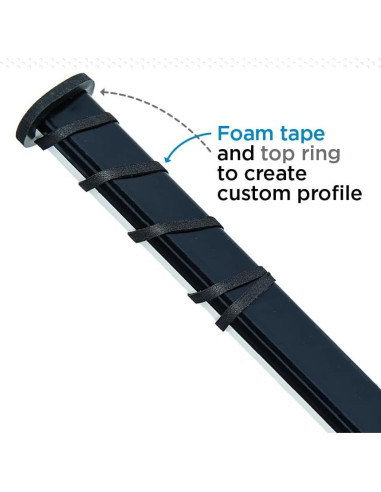 Agarre de Hockey Sniper Skin ICT - Ajustable, Duradero, 19.05 cm