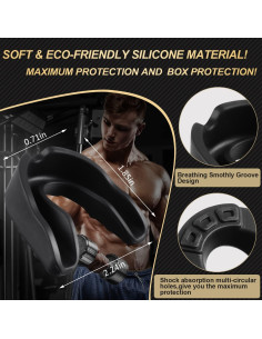 BBTO Protector Bucal Deportivo Niños 6 Pcs Estilo Clásico 2