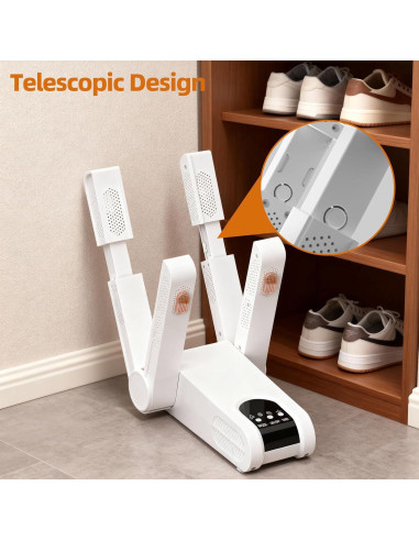 Secador de Botas Eléctrico Gyrivav KJH987 4 Puertos 48C