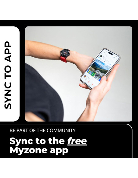 Rastreador de Frecuencia Cardíaca Myzone MZ-Switch Impermeable