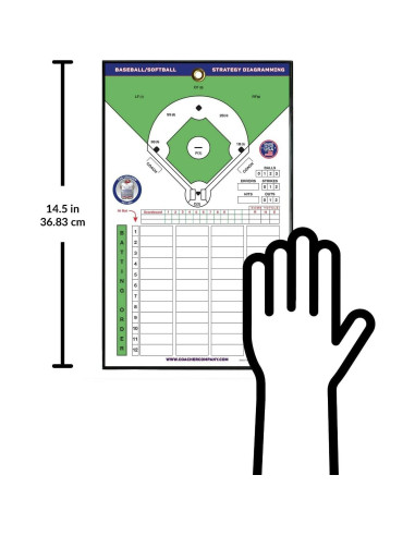 Tablero de Alineación Magnético The Coacher 21.6x35.6cm