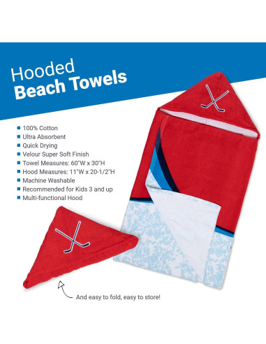 Toalla de Playa con Capucha ChalkTalkSPORTS Dangle Snipe Celly