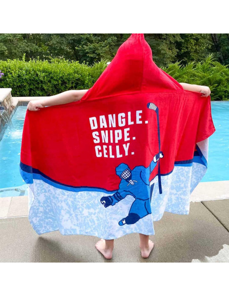 Toalla de Playa con Capucha ChalkTalkSPORTS Dangle Snipe Celly