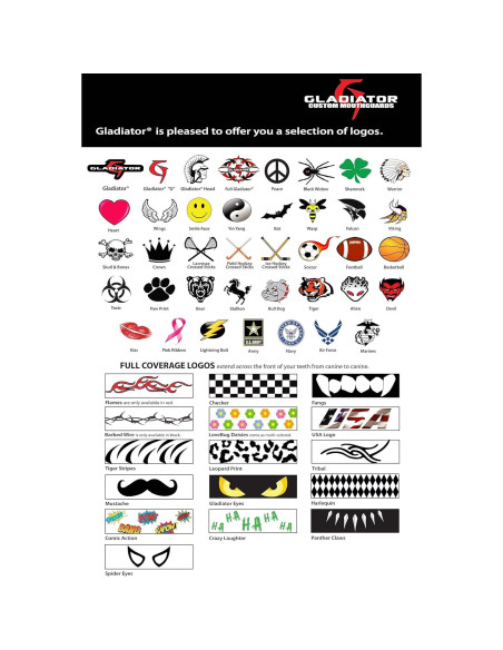 Protector Bucal Personalizado Gladiator para Deportes - ID y Logo