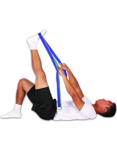Banda de Estiramiento Pro-Tec Athletics Azul - Resistencia Media