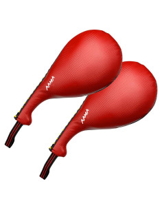 Objetivo de Patada Doble AAMA - Set de 2 Piezas - Rojo