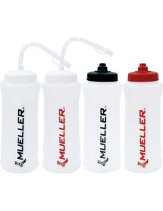 Botella Deportiva Mueller 0.95L con Popote Color Natural 2