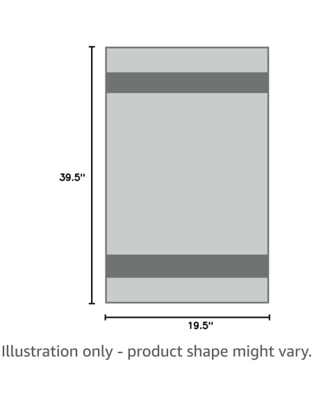 Toalla Pequeña de Algodón adidas 100x49.5 cm Negra/Blanca