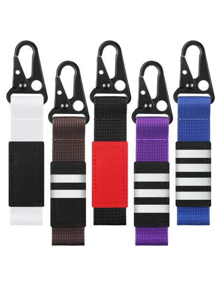 Llaveros de Jiu Jitsu Brasileño Landical - 5 Piezas Colores