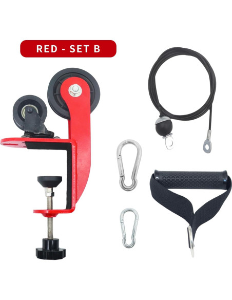 Sistema de Poleas para Entrenamiento de Lucha de Brazos CONBUT AWT