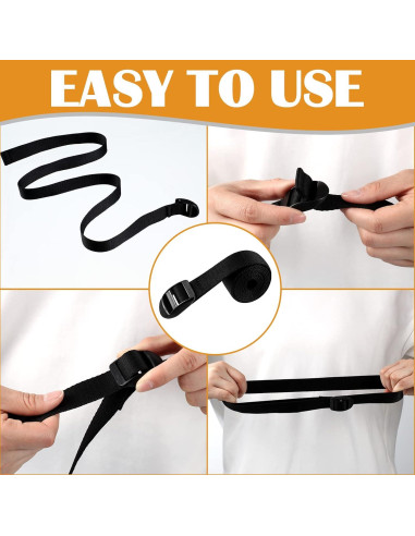 Correa de Lucha de Brazos Antideslizante XunYee 1m 2 Pcs