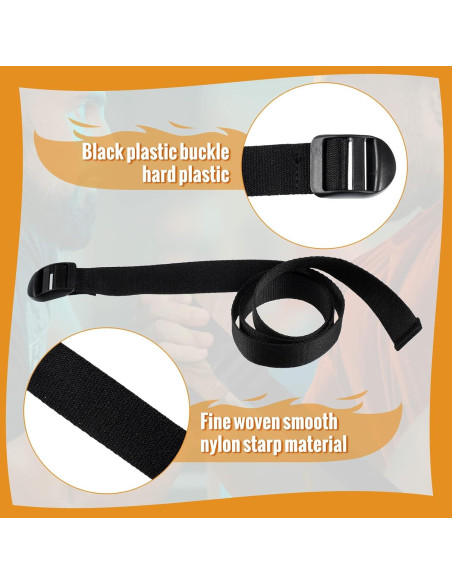 Correa de Lucha de Brazos Antideslizante XunYee 1m 2 Pcs