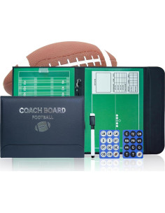 Pizarra Táctica Doble Cara Pure Vie para Fútbol y Rugby 33.5x25.5cm 2