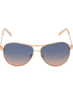 Gafas de sol piloto Jessica Simpson UV400 Oro Rosa 2