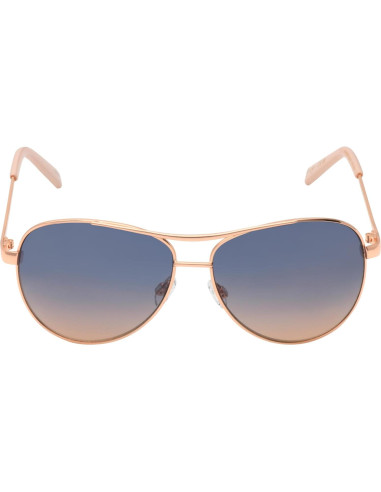 Gafas de sol piloto Jessica Simpson UV400 Oro Rosa