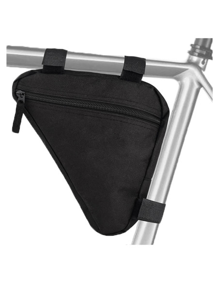 Bolsa de Marco de Bicicleta COTOUXKER Pequeña Negra 0.059 kg