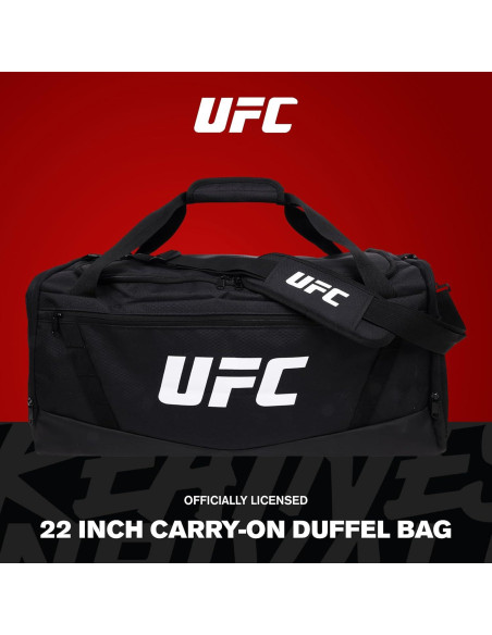 Bolsa de gimnasio UFC 27.94L x 55.88W x 27.94D cm unisex