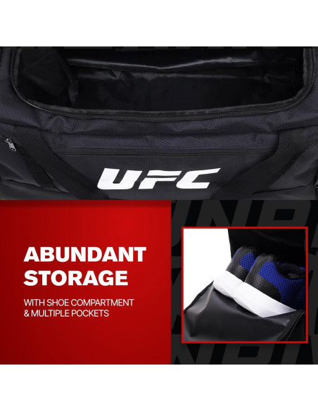 Bolsa de gimnasio UFC 27.94L x 55.88W x 27.94D cm unisex