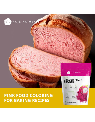 Polvo de Fruta del Dragón Kate Naturals 113g Vegano Sin Gluten