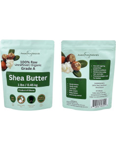 Manteca de Karité Cruda Asase Pure Naturals 0.45 kg 2