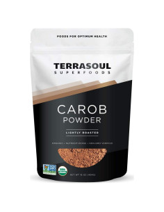Polvo de Algarrobo Orgánico Terrasoul Superfoods 0.45 kg