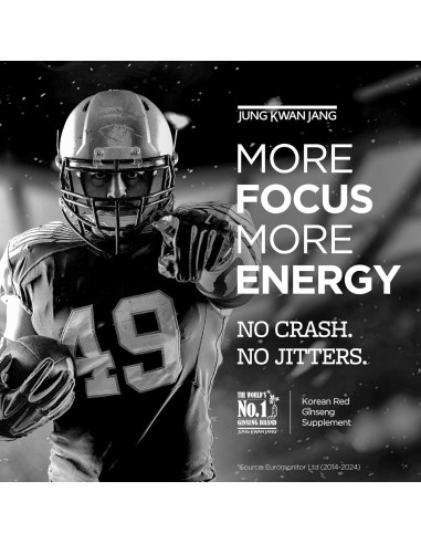 Píldoras de Ginseng Rojo Coreano JUNG KWAN JANG - 800 Unidades