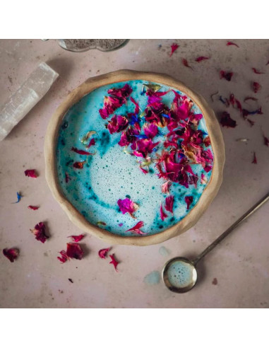 Polvo de Flor de Guisante Mariposa Anima Mundi 127.6 g - Colorante Orgánico y Té