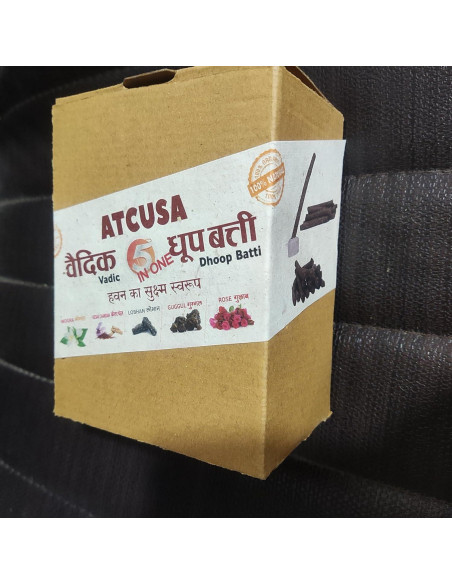 ATCUSA 100 Varitas de Incienso Dhoop Aromáticas - 5 Sabores