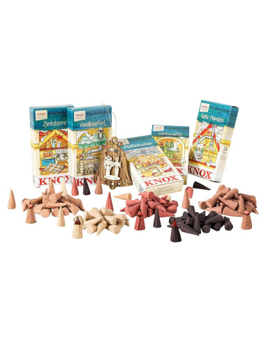 Conos de Incienso Alemanes MaMeMi - 120 Conos Navidad