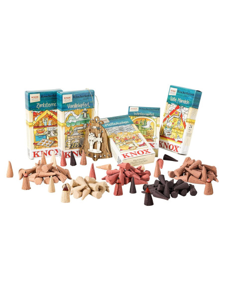 Conos de Incienso Alemanes MaMeMi - 120 Conos Navidad