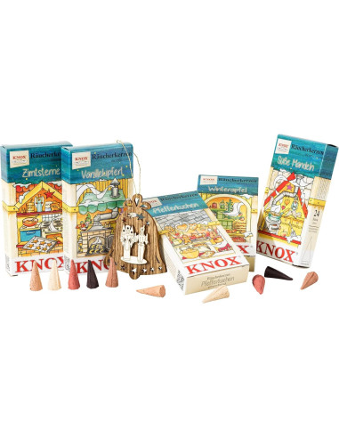 Conos de Incienso Alemanes MaMeMi - 120 Conos Navidad