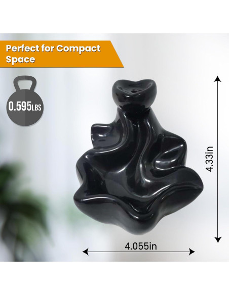 Juego de quemador de incienso Casafoyer con 120 conos y 30 varitas