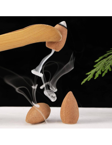 Conos de Incienso de Retroceso Kkoeop - 6 Aromas Relajantes