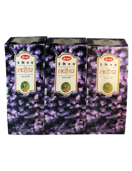 Incienso HEM Precioso Lavanda - 360 Varitas a Granel