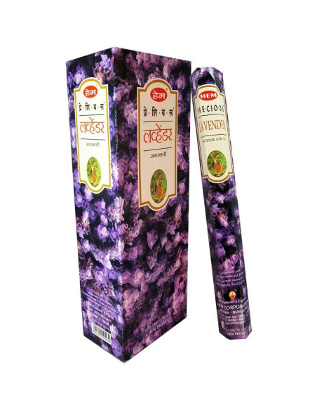 Incienso HEM Precioso Lavanda - 360 Varitas a Granel