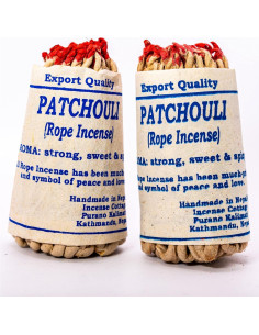 Incienso de Cuerda Patchouli Frankie & Myrrh - 90 pcs 8.9 cm 2