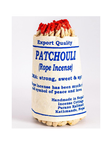 Incienso de Cuerda Patchouli Frankie & Myrrh - 90 pcs 8.9 cm