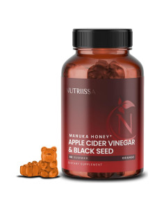 Gomitas de Vinagre de Sidra de Manzana Nutriissa - 60 Unidades