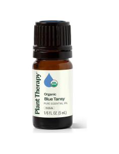 Aceite Esencial de Tanaceto Azul Orgánico 5mL - Plant Therapy