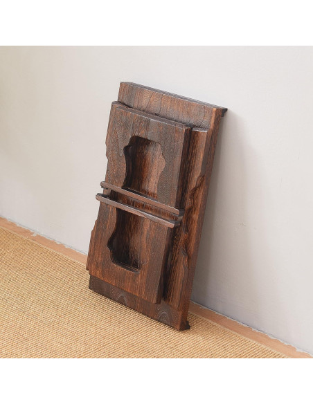 Mesa Baja Japonesa GZQWDC 50x30 cm Madera Plegable Café