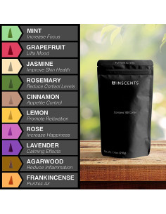 Conos de Incienso Relajante INSCENTS WATERFALL - 100 Unidades 2