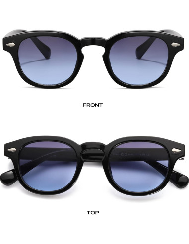 Gafas de Sol Gtand Unisex Retro 46mm UV400 Montura TR90