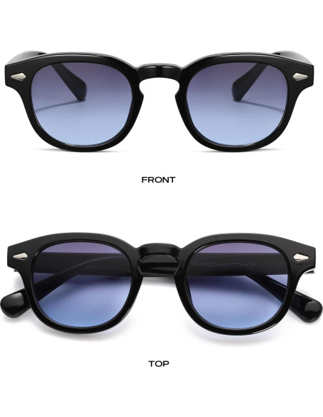 Gafas de Sol Gtand Unisex Retro 46mm UV400 Montura TR90