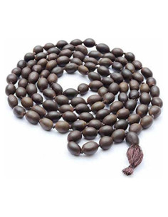 Rosario de Semillas de Loto Kamal Gatta 108 Cuentas Meditación